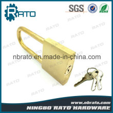 Key Alike Long Shackle Solid Brass Padlock